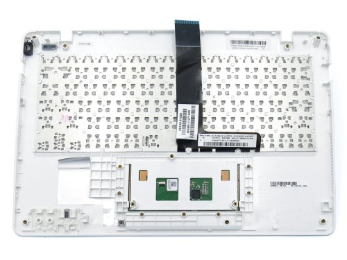 Клавіатура для ноутбуків ASUS F200 / R202 / X200 / X200MA, RU White, з кришкою — Original