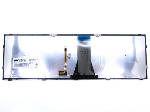 Клавіатура з підсвіткою для LENOVO IdeaPad G50, G50-30, G50-45, G50-70, G70, G70-70, G70-80, Z50-70, Z50-75, Z70-80 — RU розкладка, чорна, з чорною рамкою