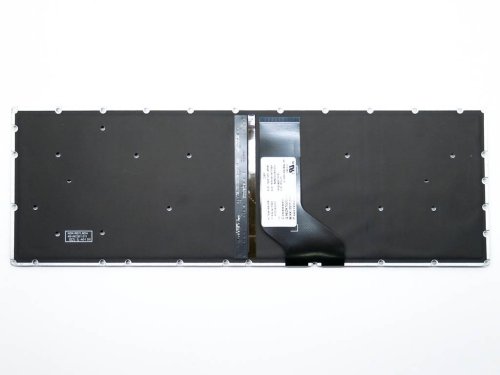 Клавіатура з підсвіткою для ноутбуків ACER Aspire E5-522, E5-573, E5-573T, E5-573G, E5-532G, E5-722, E5-772, V3-574G, A315, A515 — чорна, без рамки