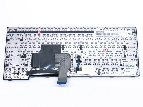 Клавіатура для ноутбука Lenovo ThinkPad E450 / E455 / E450c / E460 / E465, чорна, RU-розкладка (04X6191, 04X6151, 04X6111)