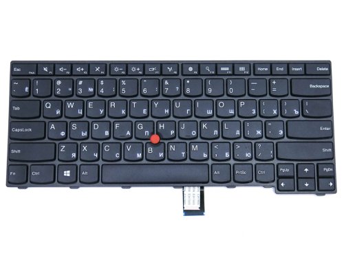 Клавіатура для ноутбука Lenovo ThinkPad E450 / E455 / E450c / E460 / E465, чорна, RU-розкладка (04X6191, 04X6151, 04X6111)