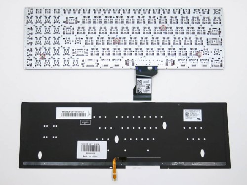 Клавіатура для ASUS N501 / N501J / N501JW / N501V / N501VW / N501JM / Q551 / Q551L / Q551LB / Q551LN / G501 / UX501JW — чорна RU, з підсвіткою, Original