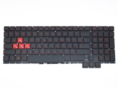 Клавіатура з підсвіткою для HP OMEN 15-CE, 15-CE000, 15-ce008ca, 15-ce010ca, 15-ce020ca — чорна RU, без рамки (рамки) Original