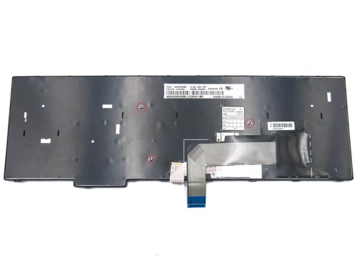 Клавіатура для ноутбука Lenovo ThinkPad E570, E575 — RU розкладка, чорна