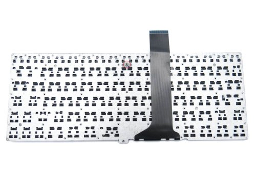 Клавіатура для ноутбука ASUS X102BA / X102 / X102B — чорна, RU-розкладка, без рамки