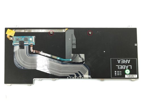 Клавіатура для Dell Latitude E5440 — RU чорна, з підсвіткою та поінтстиком