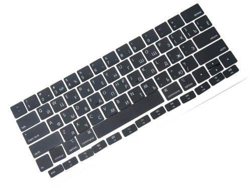 Комплект клавіш для клавіатури Apple MacBook Air A1932 (2018, 2019) — чорні, малий Enter