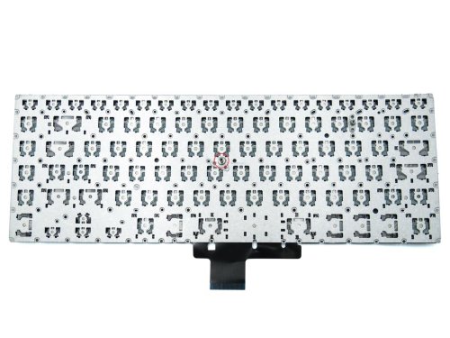 Клавіатура для ноутбуків ASUS X510, X510U, X510UA, X510UF, X510UQ, X510UN, X510UR, F510, F510UA, S510, S510U, A510U, K510U — RU розкладка, чорна, без рамки