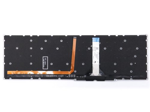 Клавіатура для ноутбуків ACER Nitro 5 AN515-46 / AN515-56 / AN515-57 / AN515-58 / AN517-41 / AN517-54 / AN517-55 / AN517-56 / AN715-51 — чорна RU-розкладка, без рамки, з RGB-підсвіткою