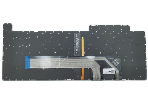 Клавіатура для ноутбуків ASUS TUF Gaming FX506, FX506U, FX506II, FX506IH, FX506LI, FA506, FA506Q, FA506QM, FA506QR, FX506II, FA706, FX706 — чорна (RU), без рамки, з RGB-підсвіткою, Original
