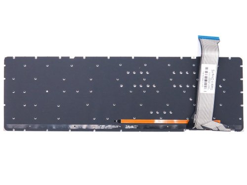 Клавіатура з підсвіткою для ASUS ROG GL752, GL752V, GL752VL, GL752VW, GL752VWM, GL552, GL552V, GL552V, GL552J — RU Black, без рамки