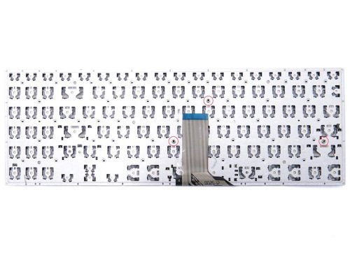 Клавіатура для ноутбука ASUS VivoBook S530 / X530 / K530 (S530F, S530UA, X530FA, X530UN) — Black, без рамки, RU-розкладка