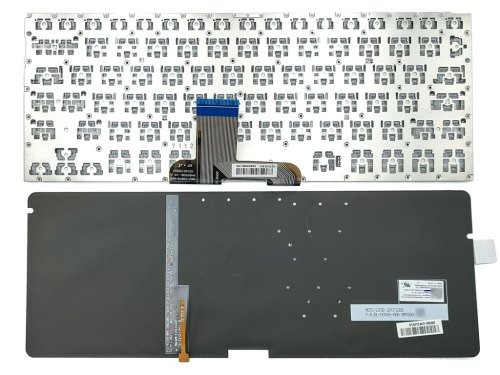 Клавіатура з підсвіткою для ASUS ZenBook UX310, UX310U, UX310UA, UX310UQ, UX310UAK, UX310A, UX310UF, U4000, RX310 — RU Black, без рамки (Original)