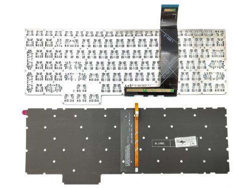 Клавіатура для ноутбуків Lenovo Gaming 3-15IMH05 / 15ARH05 / 15ACH / 15IHU6, GY530 / GY550 / GY570, Legion 5-15IMH05H / 15ARH055P / 5P-15IMH05 — чорна (RU), підсвітка Blue, Original