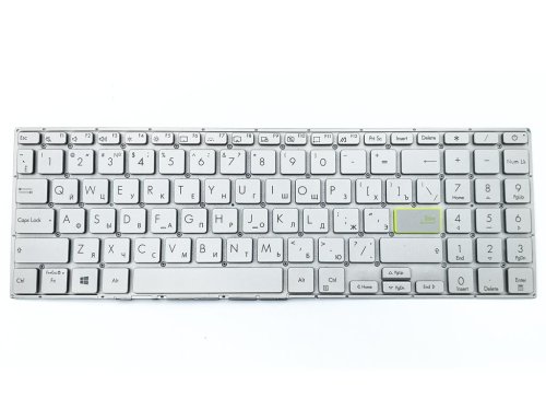 Клавіатура для ноутбуків ASUS X521, X521EA, X521EQ, X521FA, X521FL, X521JQ, X521UA, S533, S533E, S533F — RU Silver, Original
