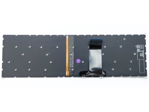 Клавіатура для ноутбуків ACER SP515-51 / SP515-51N / SP515-51GN та Nitro NP515-51 — чорна, RU-розкладка, червона підсвітка