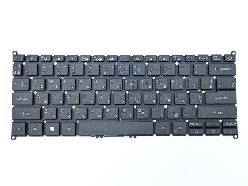 Клавіатура для ноутбуків ACER Swift SF114-32 / SF114-34 / SF313-51 / SF314-41 / SP513-51 / SP513-52NP / SP513-53 / SP514-52 / SP314-53 — українська розкладка (UA), чорна
