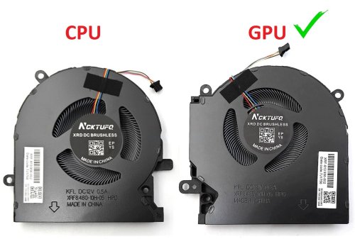 Вентилятор GPU 12V для ноутбука HP OMEN 15‑EK/15‑EN (TPN‑Q238/Q236)