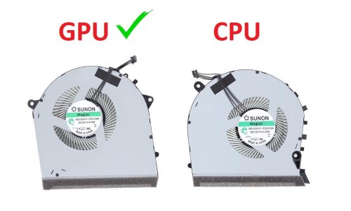 Вентилятор GPU 11мм для ноутбука HP Omen 17-CB / 17T-CB