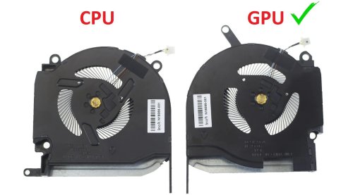 GPU вентилятор 5V для ноутбука HP OMEN 16-K/16-N (TPN-Q280/Q281)