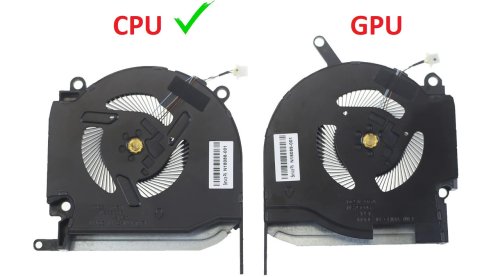 Кулер CPU 5V для ноутбука HP OMEN 16-k/16-n (TPN-Q280/Q281)