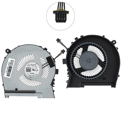 Вентилятори CPU+GPU для HP Omen 15-DH/15T-DH, L64445-001 (кулер) Original