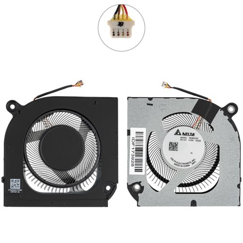 Вентилятори 2шт для ноутбука Acer AN16-73 12V (CPU+GPU) Original