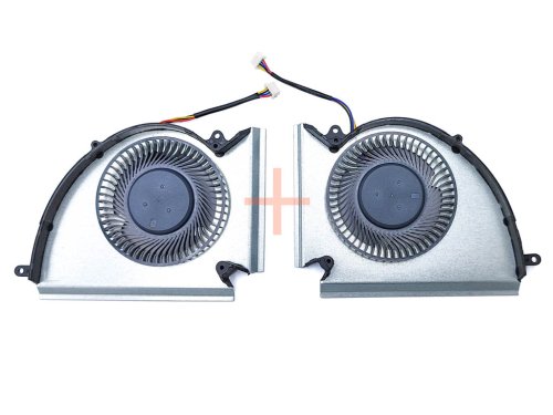 Кулер (вентилятор) CPU+GPU PABD1A010SH DC12V для MSI GP76 Leopard / GE76 Raider, пара