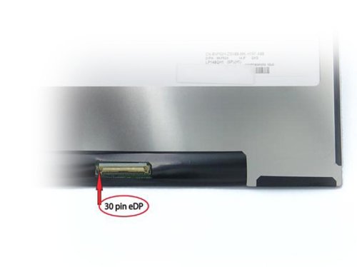 Матриця 14.0" Slim eDP 320мм 2560×1440 IPS 40pin матова LG LP140QH1-SPH1 без кріплень/панелі