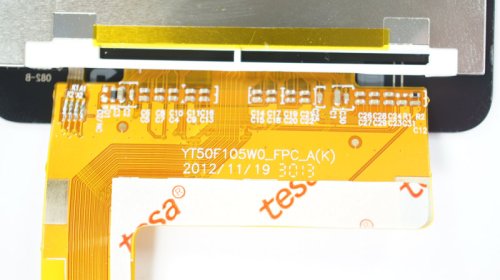 Дисплей Lenovo P780 Deep Black з тачскріном у зборі, без рамки