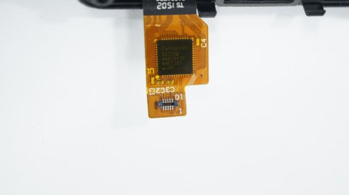 Дисплей Microsoft Lumia 435 (Nokia) чорний, модуль з тачскріном без рамки