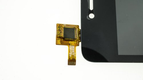 Дисплей ZTE Blade AF3 чорний з тачскріном, без рамки (Original)