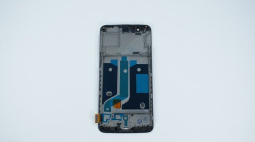 Дисплей OnePlus 5/5T A5010 чорний з тачскріном у зборі, з рамкою