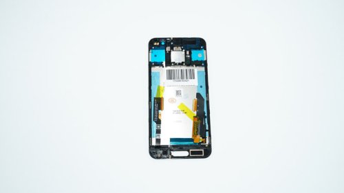 Дисплей HTC One M9 Plus з тачскріном у зборі, з рамкою, чорний