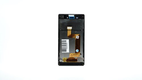 Дисплей Sony Xperia T3 D5102/D5103/D5106 чорний з тачскріном у зборі з рамкою