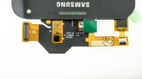 Дисплей OLED з тачскріном Samsung Galaxy E7 3G SM-E700H чорний, без рамки (модуль)