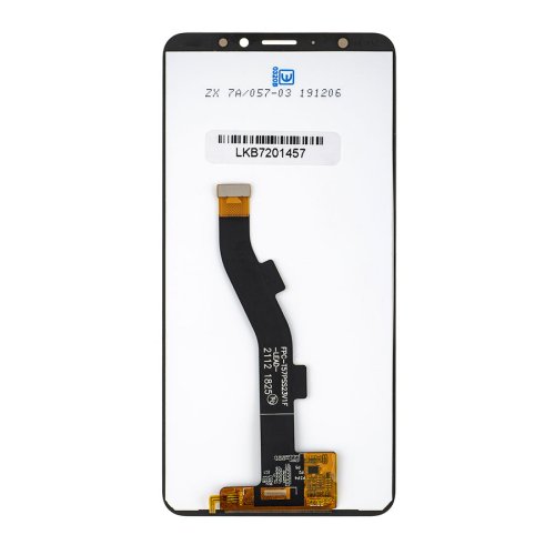 Дисплей для Meizu M8 Lite чорний у зборі з тачскріном, без рамки
