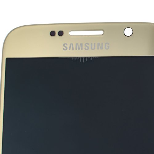 Дисплей OLED з тачскріном Samsung Galaxy S6 SS, SM-G920 Gold, без рамки