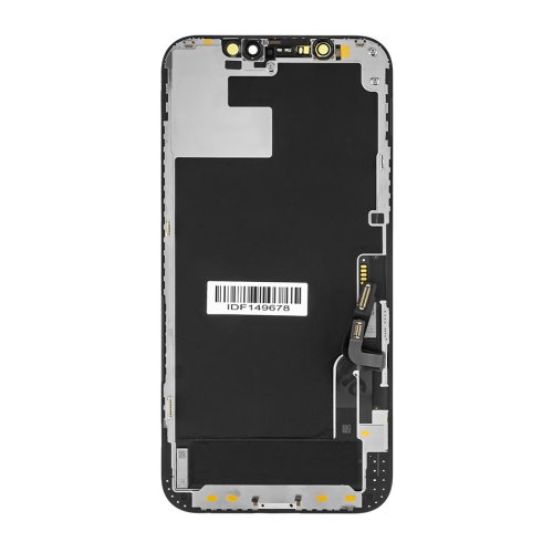 Дисплей Apple iPhone 12/12 Pro чорний з тачскріном і рамкою (знятий) Original