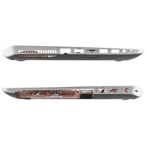 Нижня кришка ноутбука HP DV6-7000, DV6T, чорна