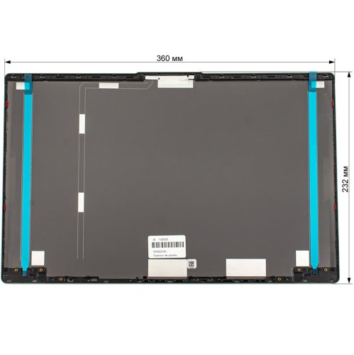 Кришка дисплея для ноутбука Lenovo Ideapad 5-15 series, графітово-сіра Original