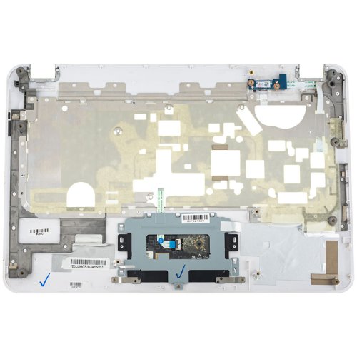 Верхня частина корпуса ноутбука HP Pavilion DV6-3000 без клавіатури, біла