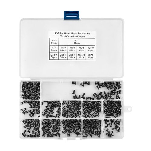 Набір гвинтів для ноутбука 12 видів по 50 шт (M2, M2.5)
