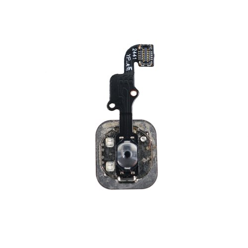 Шлейф с кнопкой home для Apple iPhone 6, iPhone 6 Plus, silver