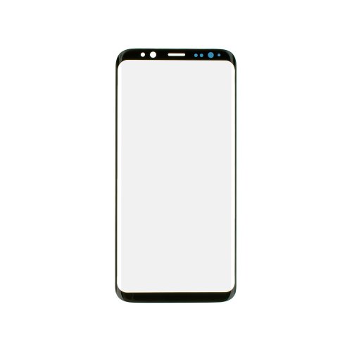 Скло корпусу з рамкою для Samsung Galaxy S8 G950, чорне Original