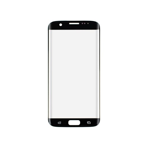 Скло корпусу з рамкою для Samsung Galaxy S7 EDGE G935, золотисте, Original