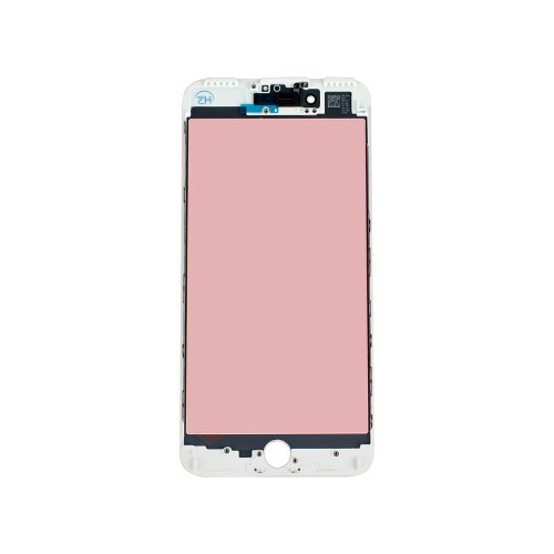 Скло корпусу з рамкою для Apple iPhone 7 Plus, біле, Original