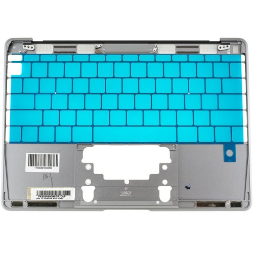 Верхня кришка ноутбука Apple A1534 (2016–2017), Space Gray, малий Enter