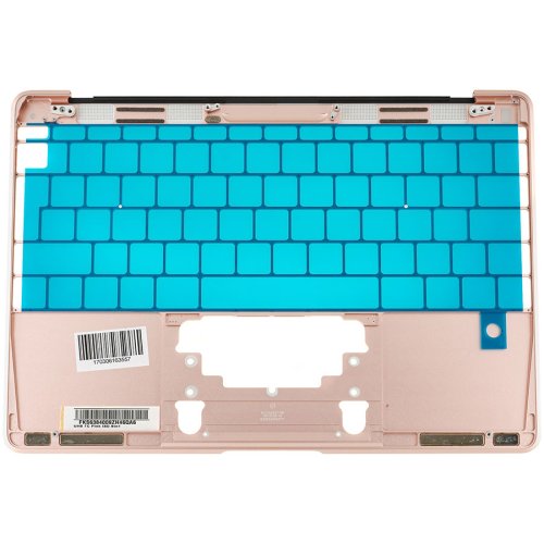 Верхня кришка ноутбука Apple A1534 (2016-2017) rose gold, велика клавіша Enter