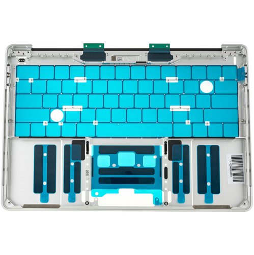 Верхня кришка ноутбука Apple A1706 (2016), срібляста, клавіша Enter мала